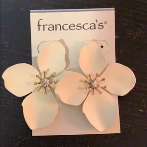 Floral earrings